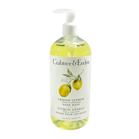 NEW Crabtree & Evelyn LEMON CITRON Honey & Coriander HAND WASH - Picture 1 of 4